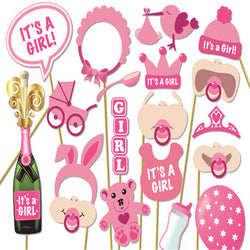 Its a Girl Photo Booth Props