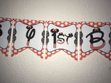 Minnie mouse Happy Birthday Banner