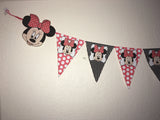 Minnie Mouse bunting