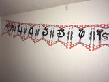 Minnie mouse Happy Birthday Banner