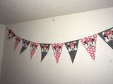 Minnie Mouse bunting